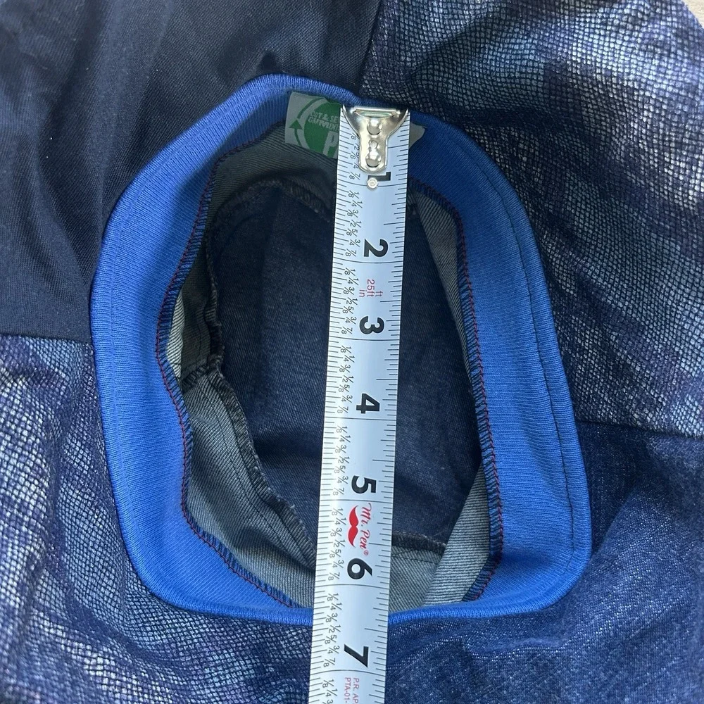 Re Worked/Re Paved Polo Ralph Lauren Bear Denim Patchwork Bucket Hat Size M/L